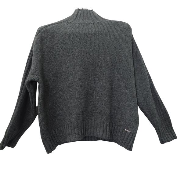 Calvin Klein Sweaters - Calvin Klein Relaxed Turtleneck Sweater Gray- Large